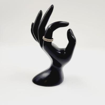 BEAUTIFUL DESIGNED .925 SILVER RING BAND