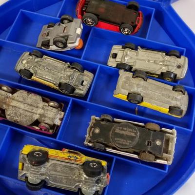 LOT 93  OLD KIDS CAR CARRIER WITH CARS