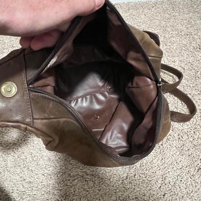 Russel & Bromley Leather Backpack Style Purse (MC-RG)