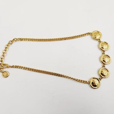 VINTAGE GOLD TONED NECKLACE