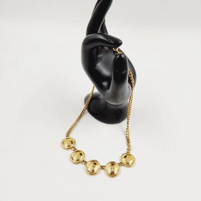 VINTAGE GOLD TONED NECKLACE