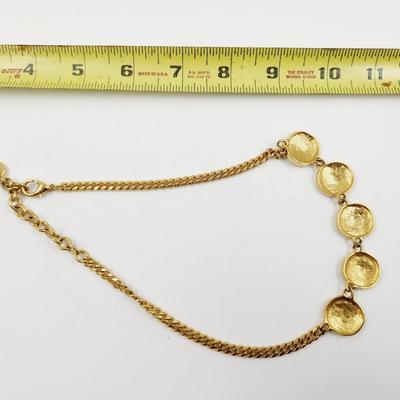 VINTAGE GOLD TONED NECKLACE