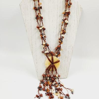 FANTASTICLY ECLECTIC MULTI STONE NECKLACE