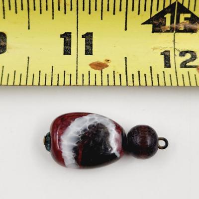CUTE MUTI COLORED STONE PENDANT