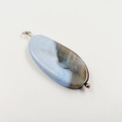 MULTI COLORED STONE PENDANT
