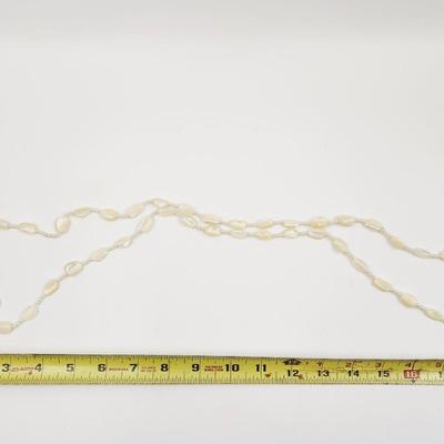MOSTHER OF PEARL LONG DESIGNED NECKLACE