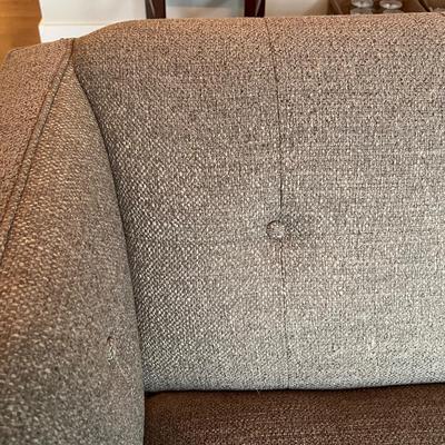Tuxedo Arm Grey Sofa (LR-RG)