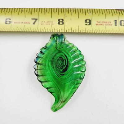 HAND CRAFTED MUTI COLORED GLASS PENDANG