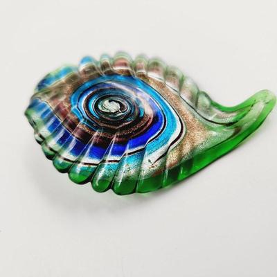 HAND CRAFTED MUTI COLORED GLASS PENDANG