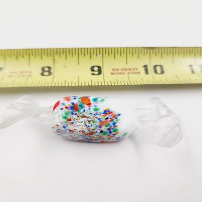 CUTE BLOWN GLASS CANDY PIECE