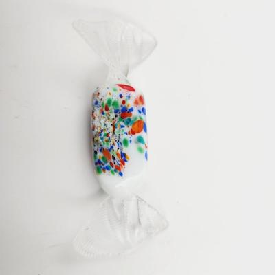 CUTE BLOWN GLASS CANDY PIECE