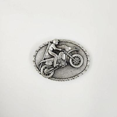 VINTAGE 1983 PEWTER BERGAMONT MOTORCYCLE