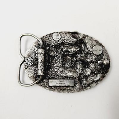VINTAGE 1983 PEWTER BERGAMONT MOTORCYCLE