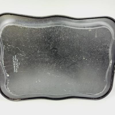 MID-CENTURY SHAW BARTON STARBURT METAL TRAY