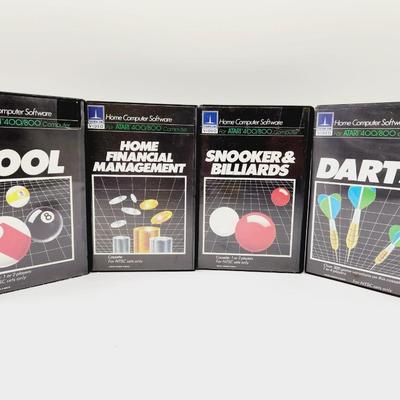 ATARI 400/800 HOME COMPUTER GAMES BUNDLE