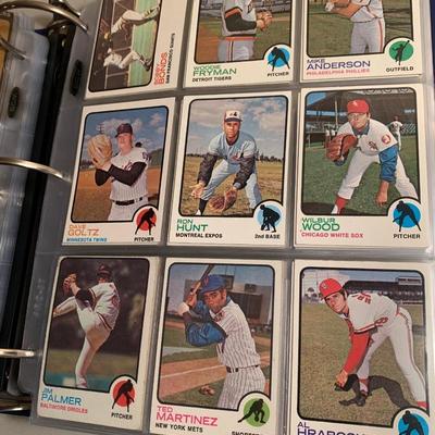 1973 Topps Baseball Partial Set