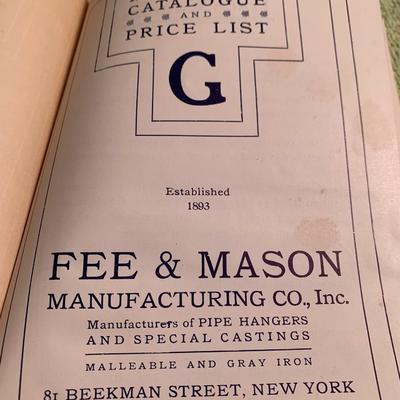1920s Fee and Mason Product Catalog