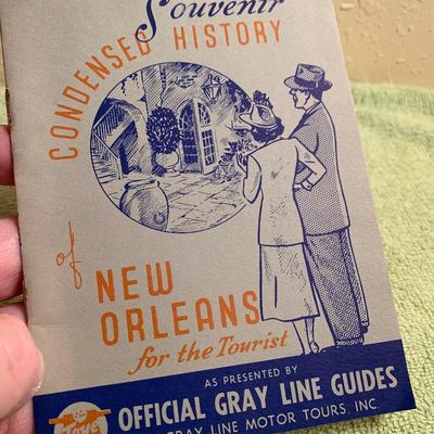 New Orleans Tourists Guide by Gray Lines Bus Co.