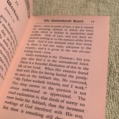 Antique Pocket Spiritual Hardback - Present Tenses of The Blessed Life