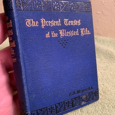 Antique Pocket Spiritual Hardback - Present Tenses of The Blessed Life