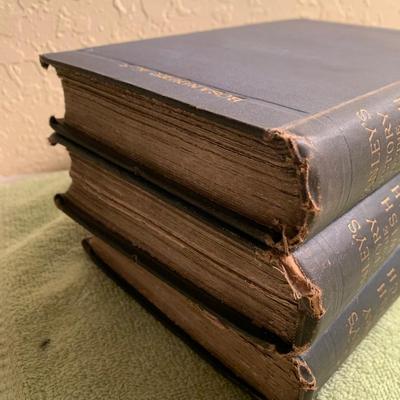 c.1885 Lectures on History of Jewish Church - 3 Volume Set