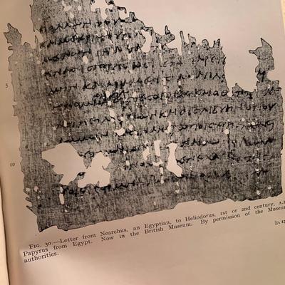 c.1927 Ancient East - Greco Roman World Bible Writings