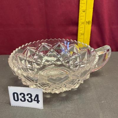 Nappy bowl with handle