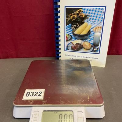 Cookbook and scale