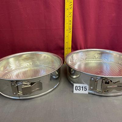2 springform pans