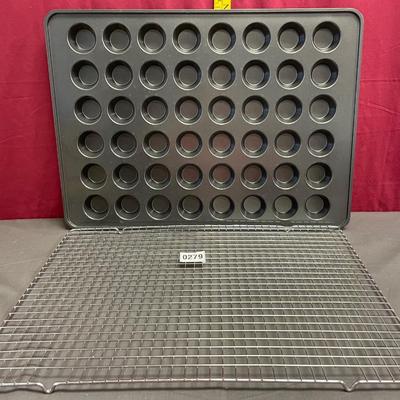 Mini tin and cooling rack