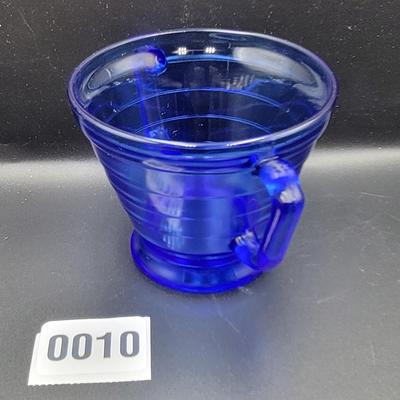 Vintage Hazel Atlas Modern Tone Colbalt Blue Glassware