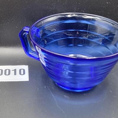 Vintage Hazel Atlas Modern Tone Colbalt Blue Glassware