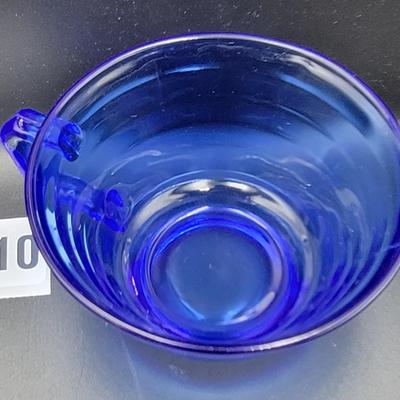 Vintage Hazel Atlas Modern Tone Colbalt Blue Glassware