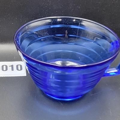 Vintage Hazel Atlas Modern Tone Colbalt Blue Glassware