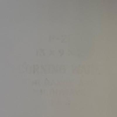 Corning Ware casserole
