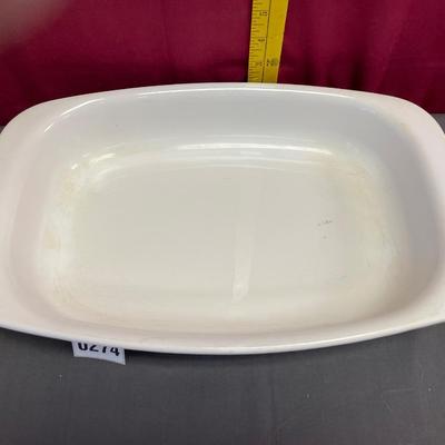 Corning Ware casserole