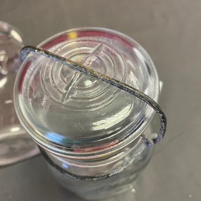 2 qt Ball jars/ 1 has a lid