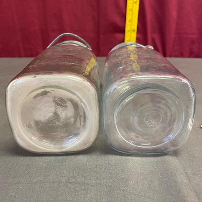 2 qt Ball jars/ 1 has a lid