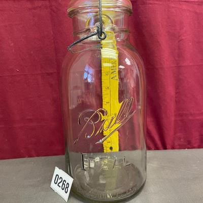 1/2 gallon Ball jar