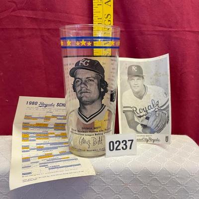 George Brett glass