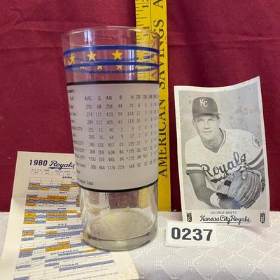 George Brett glass