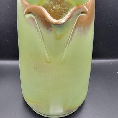 Vintage Frankoma Pottery Prairie Green Pitcher
