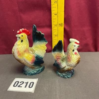 Rooster & hen