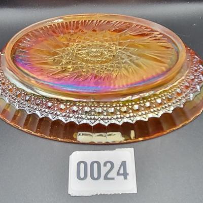 Antique Carnival Glass Dish