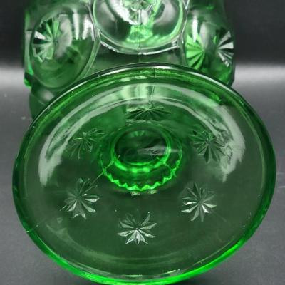 Vintage L.E. Smith Moon and Stars Colonial Goblet