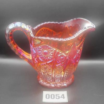 Vintage Imperial Iridescent Carnival Glass Creamer Dish