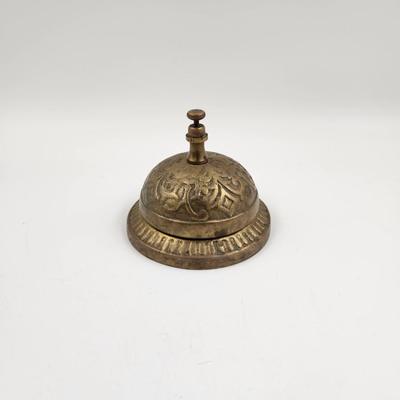 ANTIQUE ECLECTIC BRASS BELL