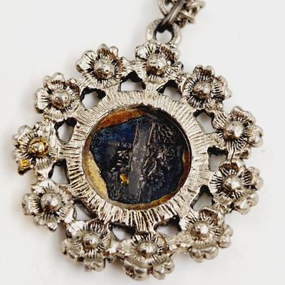 1942 MERCURY DIME PENDANT & NECKLACE