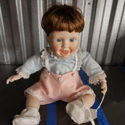 Porcelain baby doll