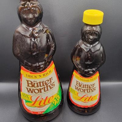 Vintage Mrs Butterworth's Syrup Bottles